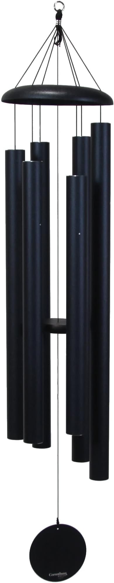 Corinthian Bells by Wind River - 65 inch Midnight Blue Wind Chime for Patio, Backyard, Garden, and Outdoor Decor (Aluminum Chime) Made in The USA