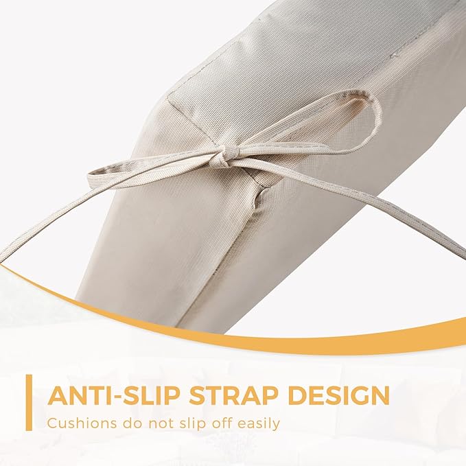 Grand patio 10-Piece Wicker Patio Furniture Set with Lift Top Coffee Storage Table, Outdoor Conversation Set Sectional Sofa with Water Resistant Thick Cushions, Cream