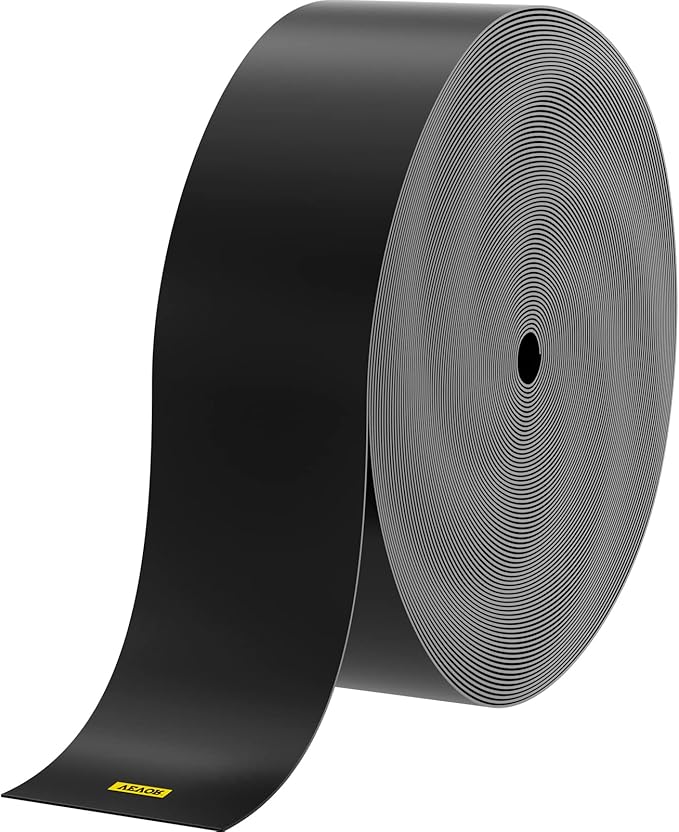 VEVOR Landscape Edging, 10 inch Depth 150 ft Total Length, Recycled HDPE Coiled Terrace Board, Flexible Bender Border for Landscaping, Lawn, Garden, Yard, Against Invading Weeds, Black