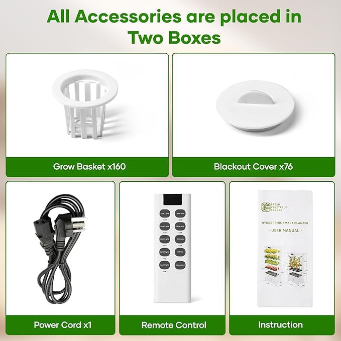 5-Tier Indoor Hydroponics Growing System Kit,Automatic Water Circulation & Full Spectrum LED Grow Light,Indoor Garden Kit with 76 Grow Sites & 72 Seedling Pods for Home, Herbs, Vegetables