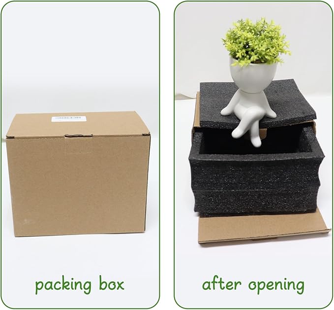 Zerzsy Fake Succulents for Office Decorations for Work Desk Women Fake Plants Office Decor - Small Plants for Work Cubicle Decor - Desk Decorations for Women - Set of 1