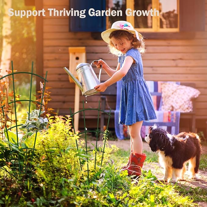 6-Pack Metal Trellis for Potted Plants, 43" Heavy Duty Garden Trellis for Climbing Plants, Rustproof Powder Coated Indoor/Outdoor Trellis for Climbing Vines, Flowers, Houseplants