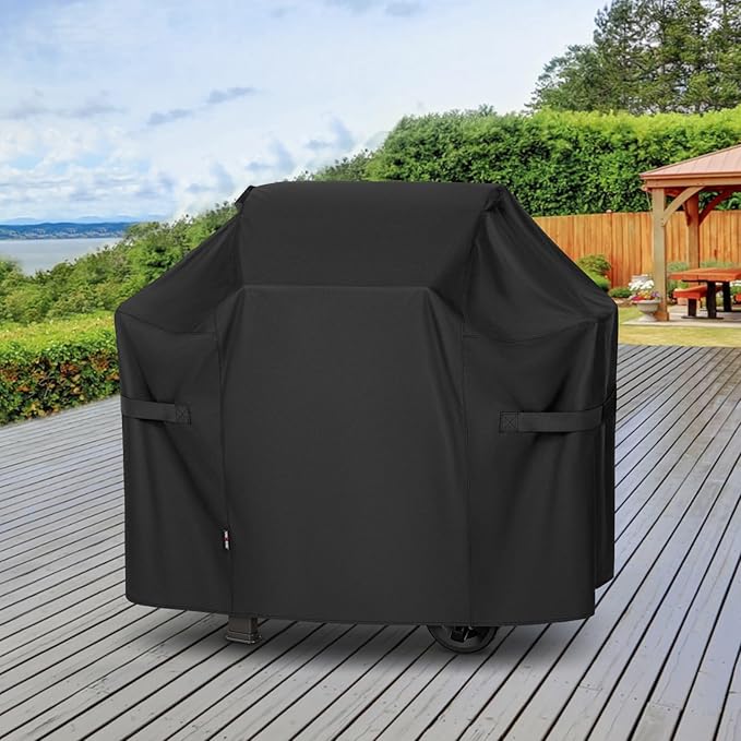 Unicook 48 Inch Grill Cover for Weber Spirit Il 200 and Spirit 200 Series, 2 Burner Gas BBQ Cover for Outdoor Grill, Heavy Duty Waterproof Fade Resistant, Compared to Weber 7138