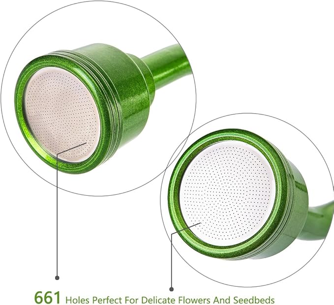 GREEN MOUNT Watering Wand, 24 Inch Sprayer Wand with Superior Stainless Head, Perfect for Hanging Baskets, Plants, Flowers, Shrubs, Garden and Lawn