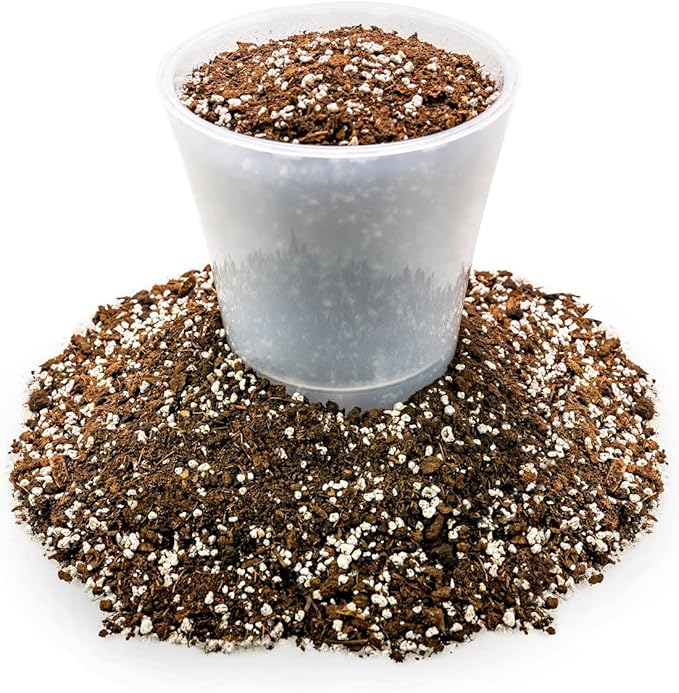 Gardenera House Plant and Tropical Plant Potting Soil - Re-Potting Soil for All Types of Indoor House Plants - 2 Quart Bag