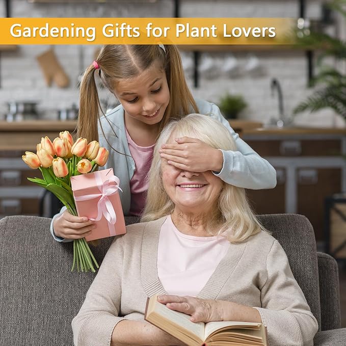 Repotting Mat for Transplanting & Potting Soil Mess Control, 26.8" x 26.8" Waterproof Plant Potting Mat, Succulent Orchid Potting Tray for Plant Pots, Gardening Gifts Bonsai Tools(Orange)