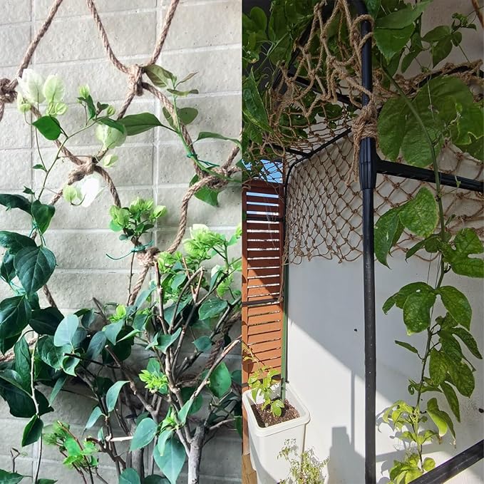 328 Feet Jute Rope, 6mm 4-Ply Thick Jute Twine String for Floristry, DIY Arts Crafts, Gardening Bundling and Cat Scratch Post (Brown)