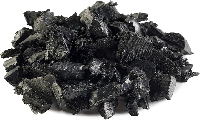 Playsafer Black Rubber Mulch 77 Cu. Ft. - 2000 Lbs. Pallet - 50 Bags