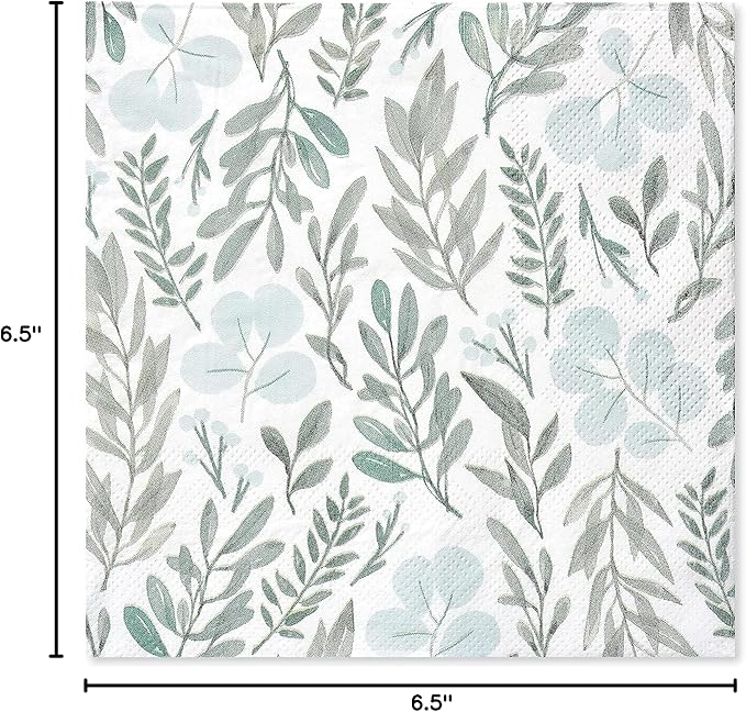 American Greetings Wedding or Bridal Shower Party Supplies, Lunch Napkins (50-Count)