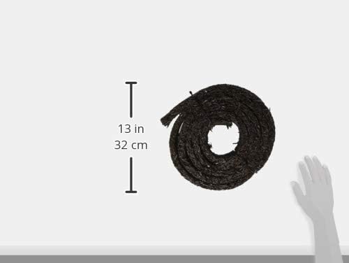 Permanent Mulch Recycled Rubber Border - 10 Feet Long x 4.5 Inches Wide | Weed Deterrent | Easy Install | Scatter-Proof | Landscaping | Paths | Eco-Friendly Design