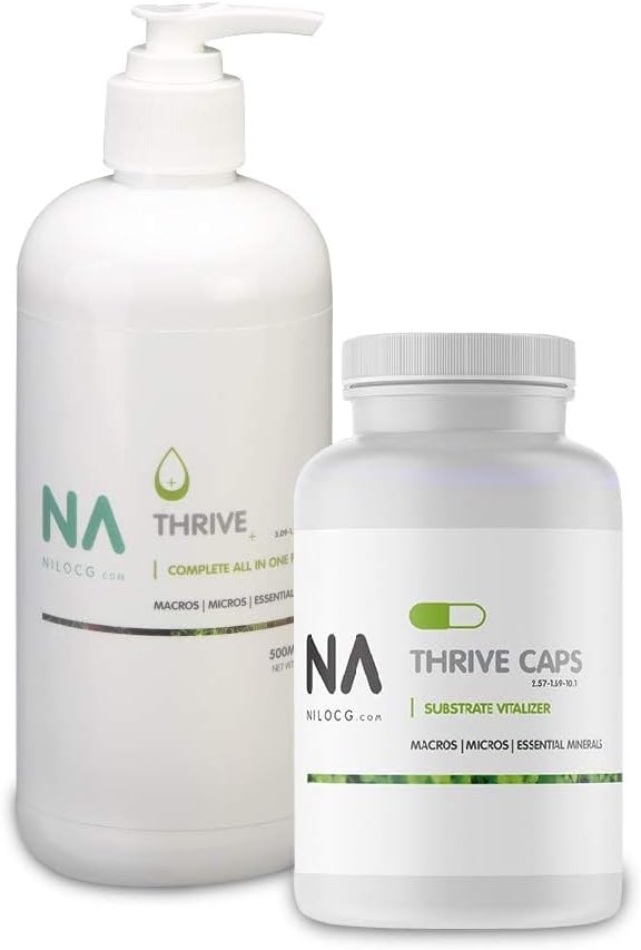NilocG Aquatics Combo Pack: ThriveLine ThriveCaps Combo (Thrive+ w/ThriveCaps)