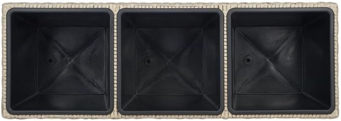 SAFAVIEH Outdoor Collection Rita Wicker Flower Rack