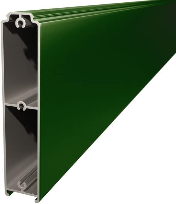 Christina 2.5 ft Tall Raised Garden Bed (3.9'W x 6.4'L), Anodized Aluminum