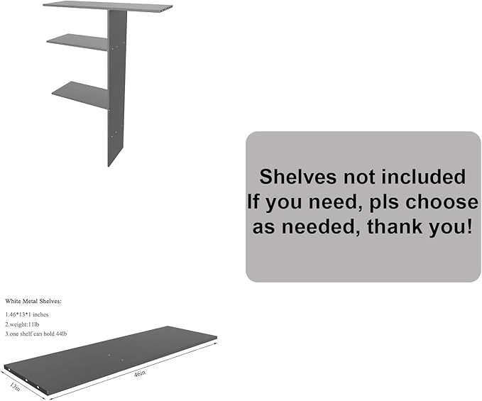 Vertical Resin Storage Shed, 52 Cubic Feet Outdoor Storage Cabinet Waterproof for Garden/Backyard/Home/Pool, Customized Shelves & Lockable(Off White)