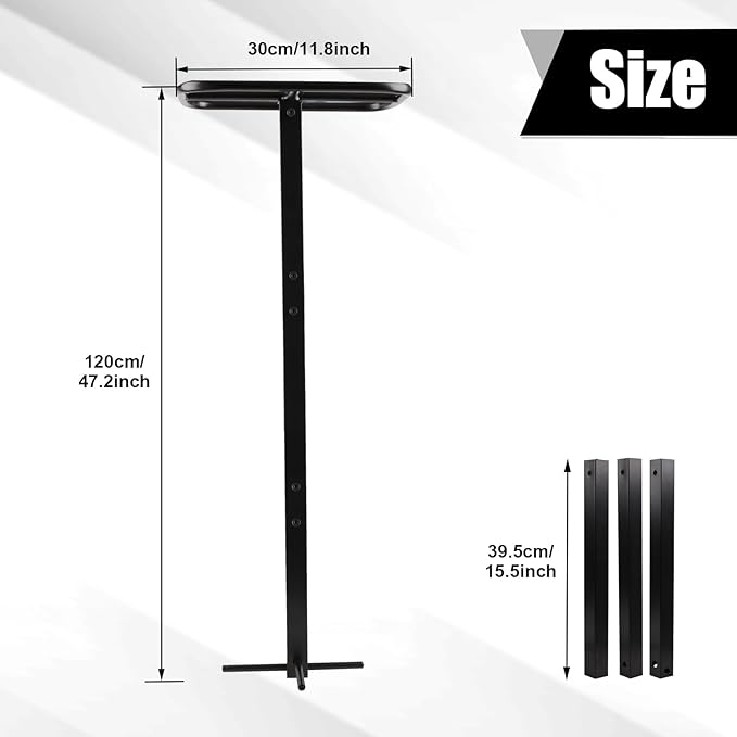 Premium Dragon Fruit Trellis - Durable Metal Trellis for Vertical Gardening and Climbing Plants - 12in x 12in x 50in