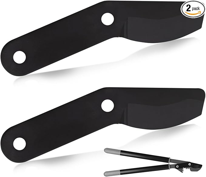 IMPRESA Lopper Replacement Blades - 2 Pack, Compatible with Fiskars PowerGear 25"/31" & PowerGear 2 27"/32" - Bypass Lopper Blades - PTFE-Coated for Gardening Tools - Ambidextrous with Storage Bag