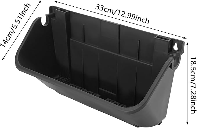 Vertical Wall Planter with 24 Plastic Pots, Wall-Mounted Garden Planter Stackable Wall Hanging Flower Pot Clasp Design with Grooves Drainage Holes for Indoor and Outdoor (Black 24)