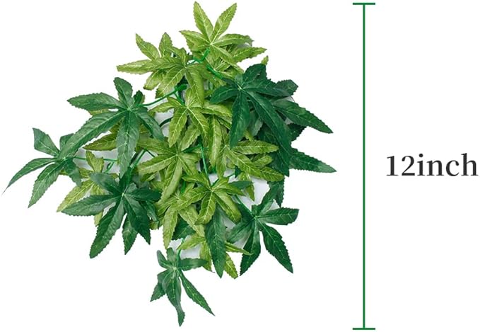 30cm/12in Aquarium Decorations Plants Artificial Fake Plastic Water Grass Plants for Fish Tank Aquarium Decor Artificial Hanging Plants