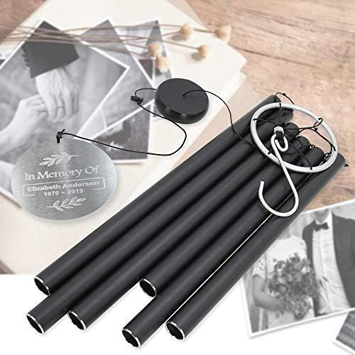 Personalized Memorial Wind Chimes for Loss of a Loved One Prime, Customized Sympathy Wind Chimes, Bereavement/Memorial/Sympathy Gift in Memory of Loved One Loss of Mother Father Condolence Remembrance