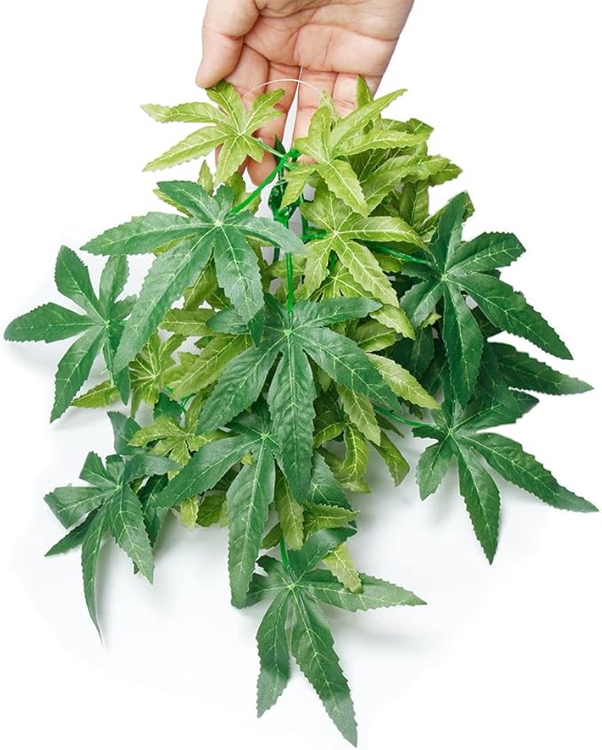 30cm/12in Aquarium Decorations Plants Artificial Fake Plastic Water Grass Plants for Fish Tank Aquarium Decor Artificial Hanging Plants