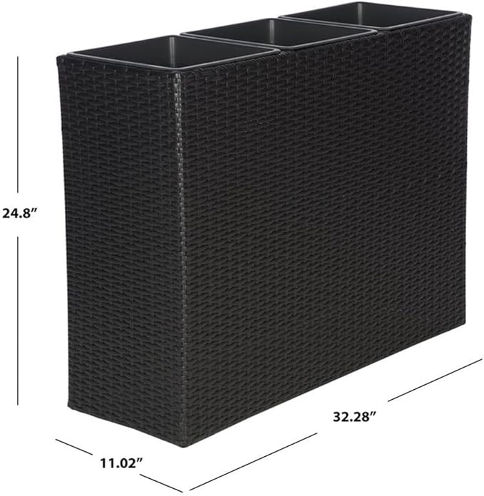 SAFAVIEH Outdoor Collection Rita Wicker Flower Rack