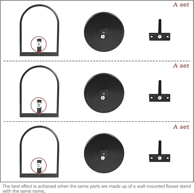 Wall Plant Holder, Wall Planter for Indoor Plants, Window Plant shelves for Multiple Plants Indoor Outdoor, Framed Plant Holder for Home Decor (2 Pack)