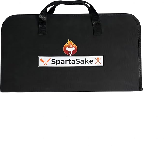 SpartaSake BBQ Grilling Accessories - Stainless Steel Barbecue Grill Tools Accessories kit Spatula Thermometer Tongs for Blackstone Griddle Outdoor Camping-Grill Set Gifts for dad Men Women(24 pcs)