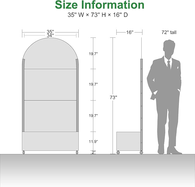 Casaphoria Metal Raised Garden Bed with Trellis and Wheels, 72"x35"x16" Arched Planter Box for Climbing Plants, Vegetables & Vines, Features Drainage Holes and Privacy Screen (Black-Net)