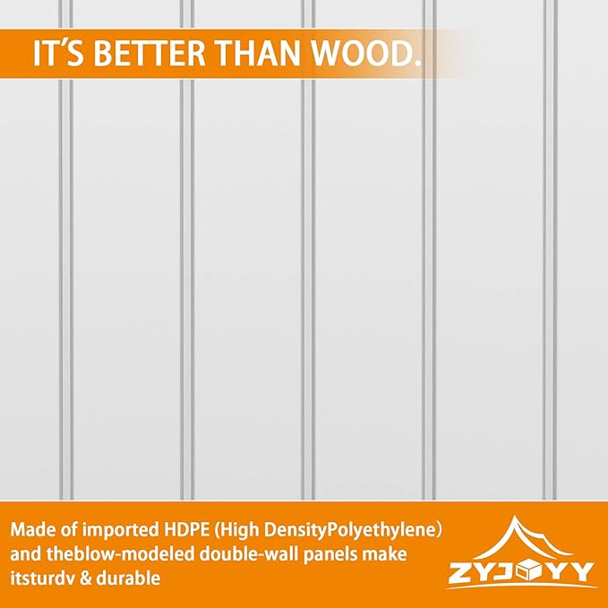 Outdoor Storage Cabinet with 4 Shelves,31.5" x 23.23" x 66.22" White Waterproof Shed,Waterproof Resin Vertical Tool Shed, Lockable 30 cu.ft. Storage Shed for Patio, Garden, Yard, White