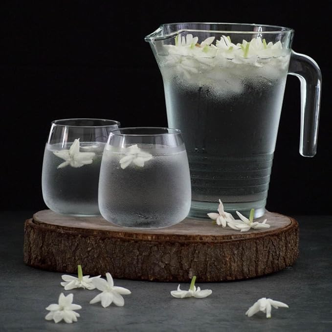 Arabian Jasmine (Jasminum Sambac) - Live, Fragrant, Blooming, Indoor/Outdoor Decorative Plant (4 Arab jas Cups)