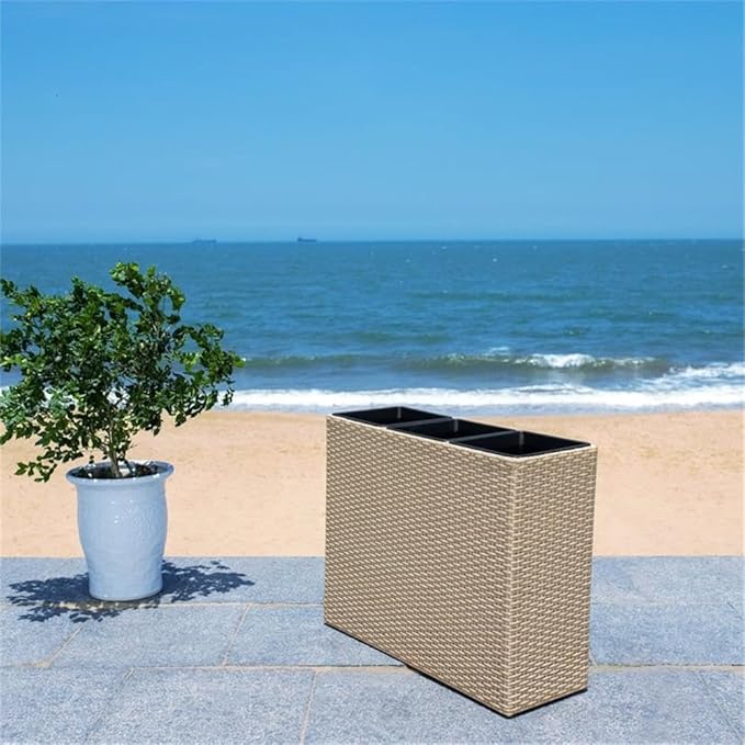 SAFAVIEH Outdoor Collection Rita Wicker Flower Rack