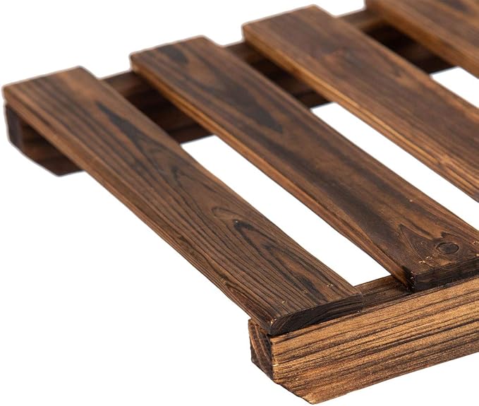 COSTWAY 6-Tier Multifunctional Wood Flower Stand, Shelf Holder for Multiple Plants, Freestanding Plant Rack for Garden, Patio, Balcony, Living Room, Indoor, Outdoor (29.5''x10''x55.5'')