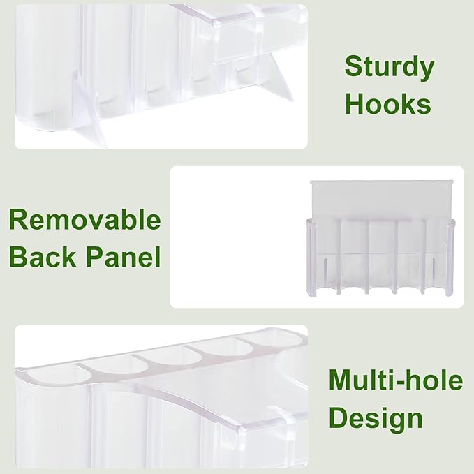 2 PCS Aquarium Plant Holder Top Hanging Fish Tank Plant Pot Aquarium Planter Cups for Water Feature Decoration