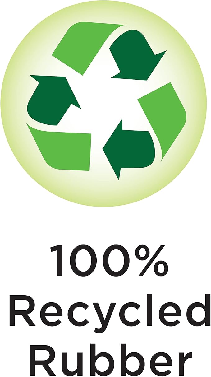 Rubberific Premium Shredded Rubber Mulch for Gardens, Lawns, and Landscaping | Long Lasting Color | Looks Like Natural Wood Mulch (75 CU. FT. - 1,350 LBS, Red)