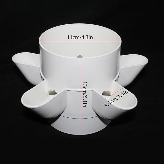 Hydroponics Growing System kit, 18 Pods Vertical Hydroponic Tower for Smart Indoor Home Gardening Lovers Hydroponic Germination Kit