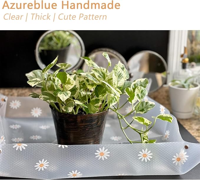 Repotting Mat for Indoor Plants Waterproof Clear Potting Mat Foldable Gardening Plant Potting Repotting Tray to Control Potting Soil Indoor Plant Garden Accessories Gifts for Plant Lovers 23.6"