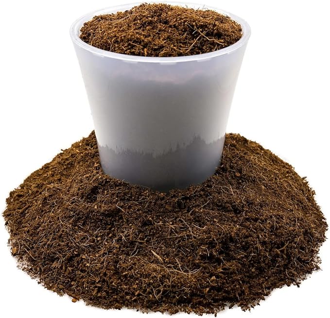 Premium Organic Coconut Coir Mix for Home Gardening - 10 Quart - All Natural Soil Amendment - PH Balanced and Double Washed Coco Coir by Gardenera (2 Bags of 5 Quart)