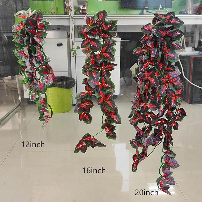 40cm/16in Aquarium Decorations Plants Artificial Fake Plastic Water Grass Plants for Fish Tank Aquarium Decor Artificial Hanging Plants