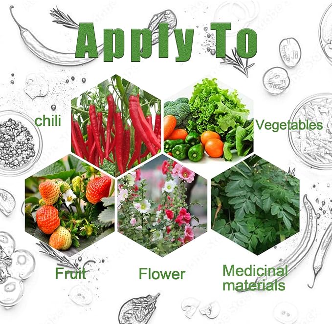 Plant Grow Bags, 5 Pack Fabric Raised Planting Bads, 2 Holes Rectangle Grow Bag, 10 Gallon Breathable Potato Tomato Planter Pots for Outdoor Vegetables Plant Flowers (Black(1mm))