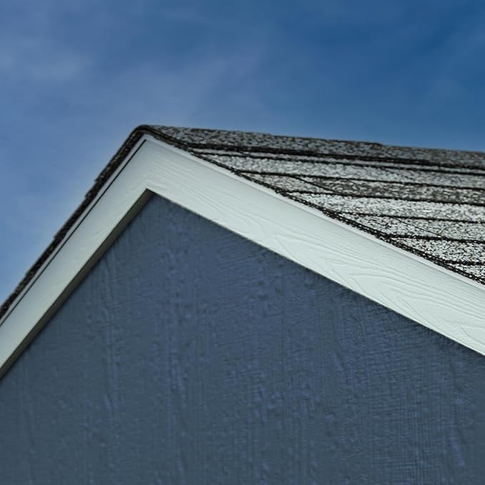 Handy Home Products Charleston Value Gable 10x12 Do-It-Yourself Wooden Storage Shed, 2x3 framing- Does not Include Floor kit or Paint