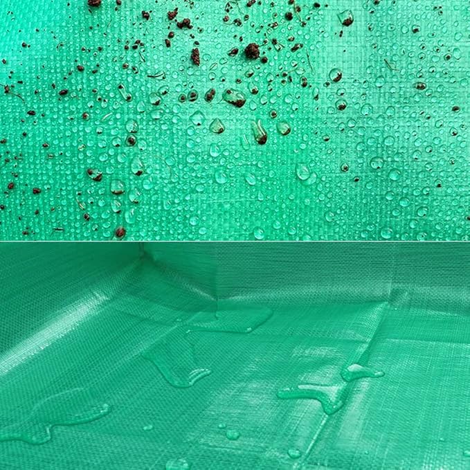 Foldable Plant Repotting Mat - Waterproof Indoor/Outdoor Gardening Mat - 26.8" x 26.8" (Green)