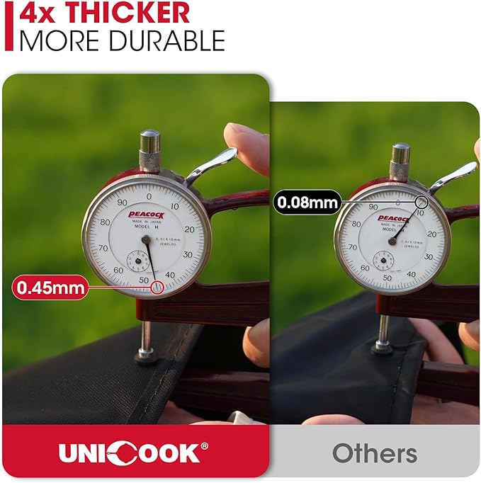 Unicook Grill Cover Compatible with Weber Summit 600 Series and Summit Smart Gas Grills, Heavy Duty Waterproof Outdoor BBQ Cover, Fade Resistant Gas Grill Protector, Compared to Weber 7109