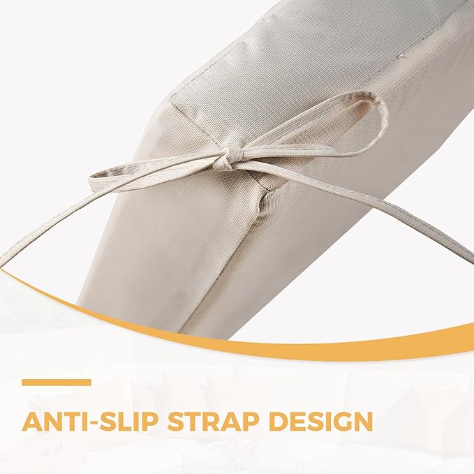 Grand patio 14-Piece Wicker Patio Furniture Set with Lift Top Coffee Storage Table, Outdoor Conversation Set Sectional Sofa with Water Resistant Thick Cushions, Cream