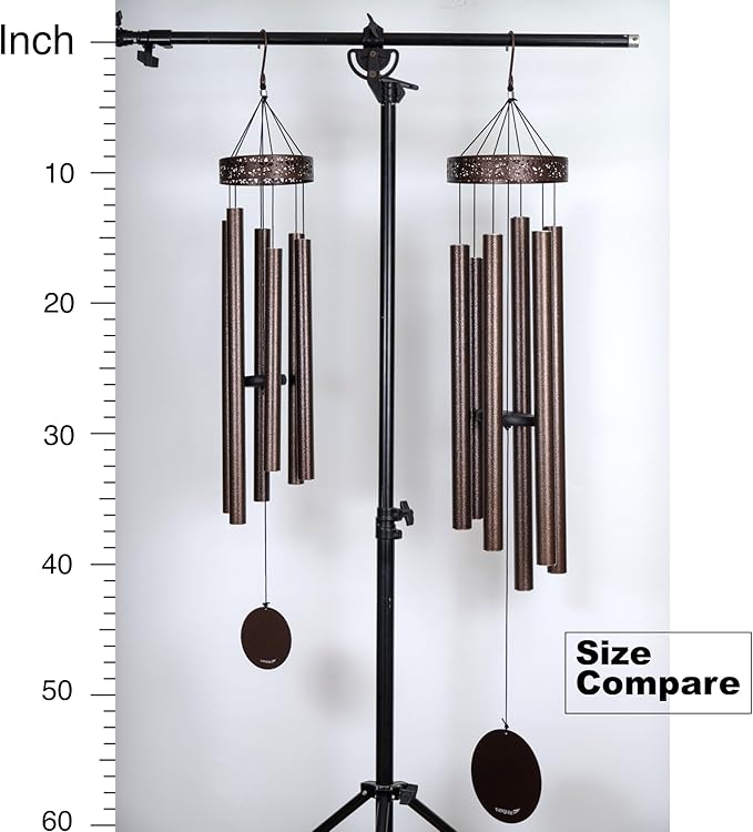 Large Wind Chimes for Outside Deep Tone - 48'' Wind Chimes Outdoor Clearance, Deep Tone Windchimes Outdoors, Memorial Gift, Sympathy Gift, Garden Patio Yard, Home Décor
