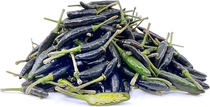 Premium Black Cobra Pepper (Capsicum Annuum) - Rare & Exotic Hot Chili Pepper, Perfect for Home Gardening and Gourmet Cooking (4 bkcbr pep Bags)