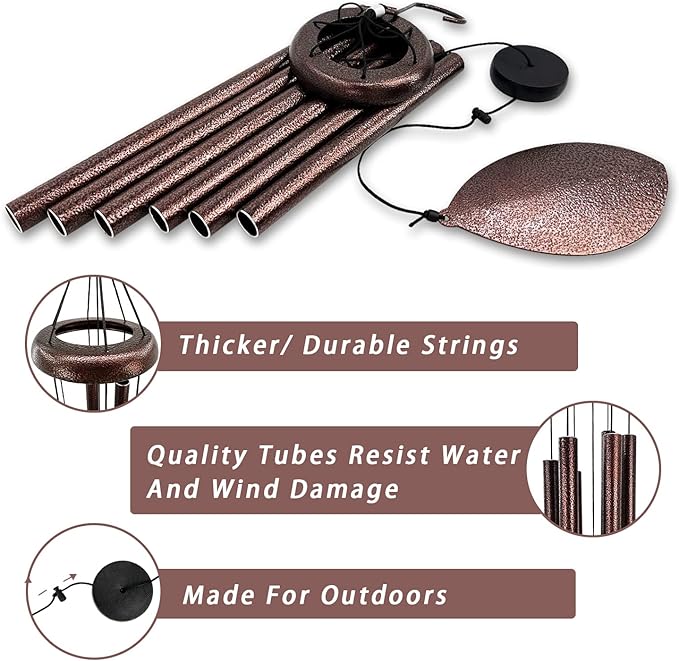 Wind Chimes for Outside Deep Tone,36 Inch Chimes for Outdoors,Sympathy Windchimes Outdoors Gifts for Mom,Outdoor Wind Chimes,Garden Decoration.