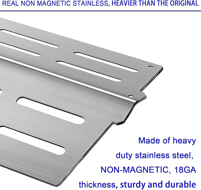 Genesis Grill Parts for Weber E310 E320 E330 EP310 EP320 EP330, 17.5” Flavorizer Bars 7620 Heat Deflector 7622 Burner Tube 62752 for Weber Genesis 300, Grill Replacement Parts for Weber Accessories