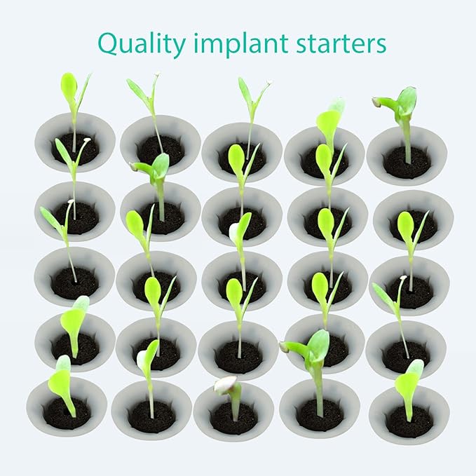 100 Pack Hydroponics Sponge,Replacementpre-Grow Sponges,Hydroponics Growing System Kit Compatible with Aerogarden sponges,Supplement pods for hydroponic Indoor Garden Growing System