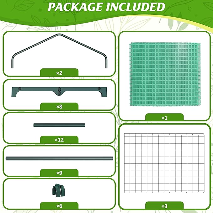 3-Tier Greenhouse for Indoor and Outdoor Use, 4ft Tall Portable Mini Green House with Shelves, Zipper Door & PE Cover, for Seed Starting, Plants, Herbs, Balcony, Patio Gardening