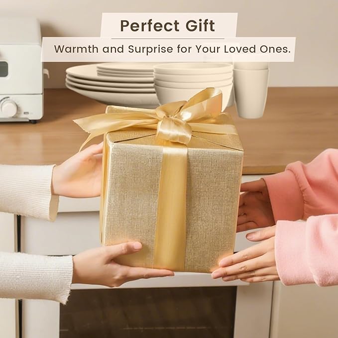 Homienly Premium Wheat Straw Dinnerware Sets, Lightweight & Unbreakable Plates and Bowls Sets,Cups,Service for 4,Dishwasher and Microwave Safe 16 PCS Dish Sets for Home，Camping- Beige